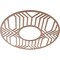 Ekena Millwork Empire Wood Fretwork Pierced Ceiling Medallion, Wood (Paint Grade), 32"OD x 11 3/4"ID x 3/8"T CMWP32X32X0375EPMF - alternate 2